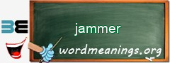 WordMeaning blackboard for jammer